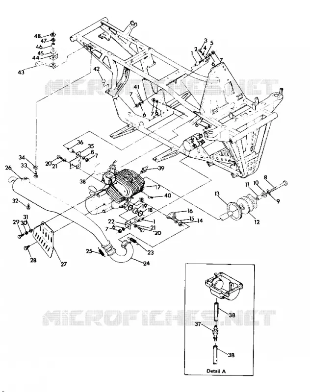 MOTOR   MUFFLER MTG. 250 4X4