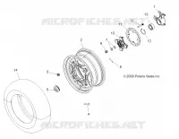 RUEDAS, FRONT and HUB