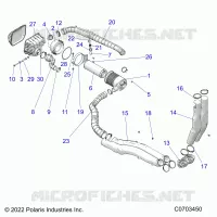 ENGINE, TOMA DE AIRE SYSTEM