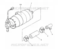 BOMBA DE COMBUSTIBLE ASSEMBLY RXL/0930768 and RXL SKS/0930568 (4922992299035A)