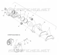 FRENO TRASERO CALIPERS