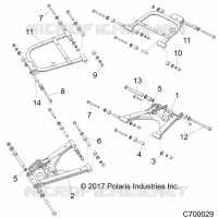 SUSPENSION TRASERA CONTROL ARMS