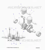 ENGINE, PISTON AND CIGUEÑAL