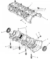 CAJA DEL CIGÜEÑAL ASSEMBLY XLT 0940767, XLT SP 0940667   XLT SKS 0940567 (4925022502034A)