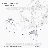 CHASIS, TIE ROD BOOT ASM.