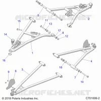 SUSPENSIÃ“N DELANTERA CONTROL ARMS