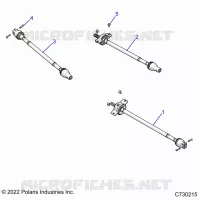 TREN, FRONT, MID, REAR PROP SHAFT