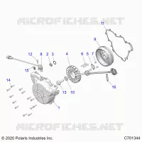 ENGINE, STATOR AND FLYRUEDA