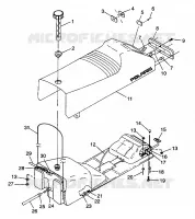 ASIENTO Y TANQUE DE GAS XLT LTD 0973756 and EUROPEAN XLT LTD E973756 (4937793779A006)