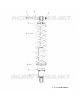 SUSPENSION, SHOCK TRASERO TRACK (7043994)