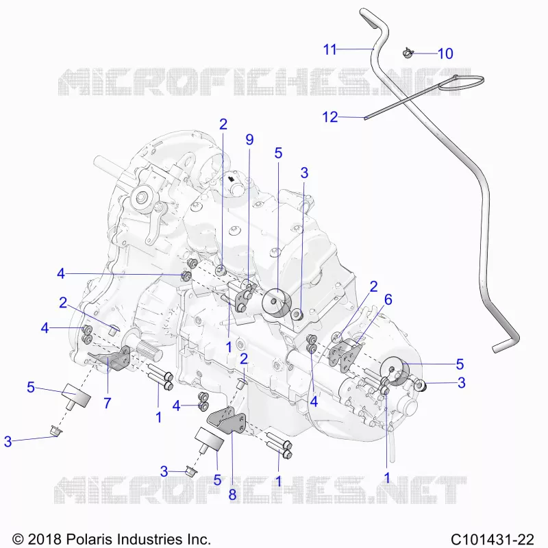 ENGINE, MOUNTING AND TRANSMISIÃ“N MOUNTING