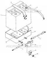 CAJA DE BATERIA LITE DELUXE 0963431 (4931663166A014)