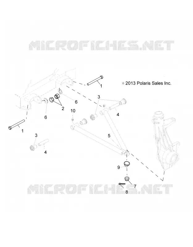 SUSPENSION, A-ARM and PUNTAL MOUNTING