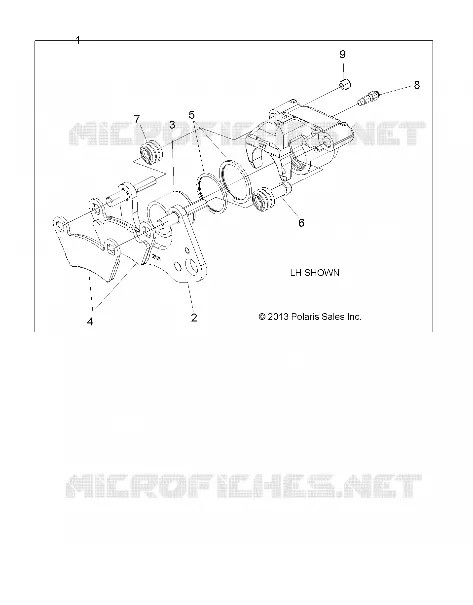 BRAKES, PINZA FRENO DELANTERA