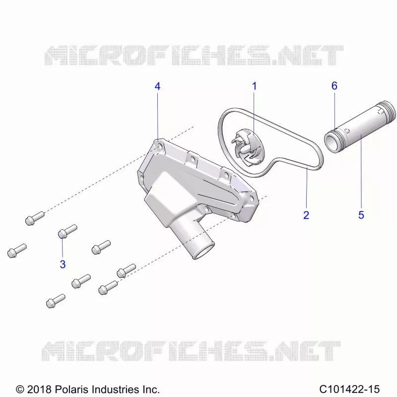 MOTOR, WATERPUMP IMPELLER AND COVER