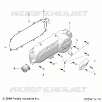 TREN, CLUTCH COVER AND DUCTING