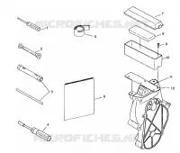 KIT DE HERRAMIENTA 500 INDY 0982764(A)(B) and EUROPEAN 500 INDY E982764A (4942104210D002)