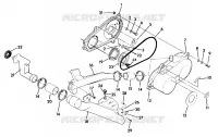 tapa del embrague ASSEMBLY 350 2X4 (4918531853022A)