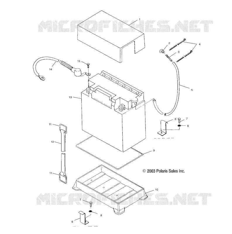 CAJA DE BATERIA
