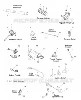 INTERRUPTORES, SENSORES and COMPONENTS