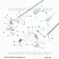 CHASSIS, PROTECCIÃ³N DEL EMBRAGUE AND FOOTRESTS
