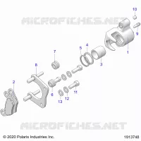BRAKES, PINZA TRASERA