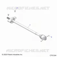 TREN, FRONT PROP SHAFT