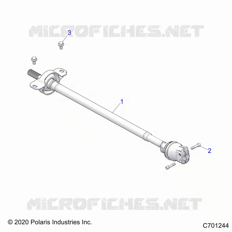 TREN, FRONT PROP SHAFT