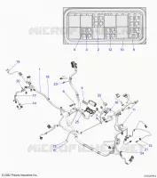 ELECTRICA, WIRE HARNESSES, CHASSIS