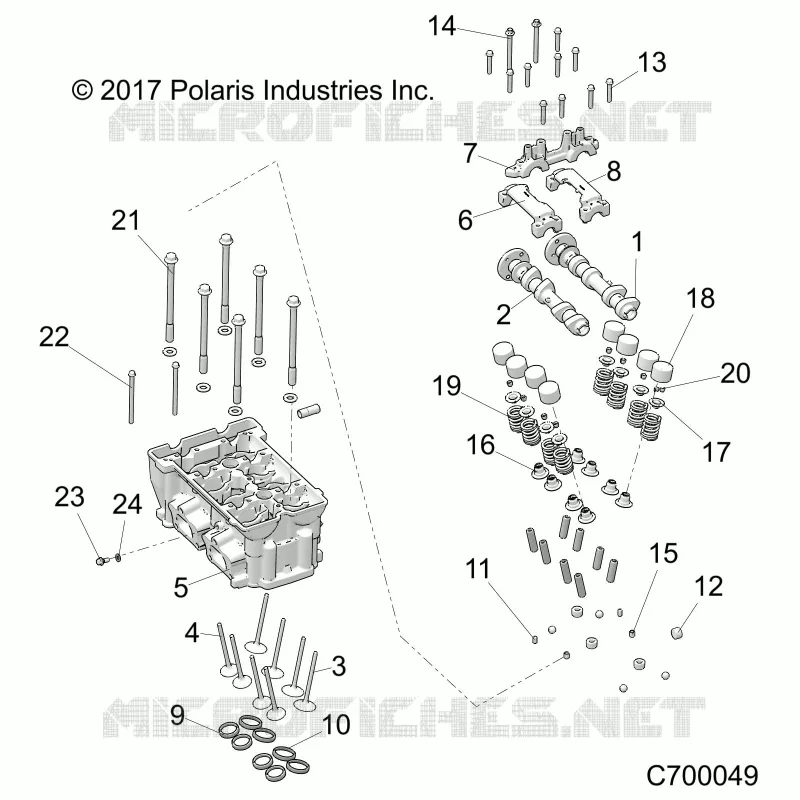 CILINDRO HEAD AND VALVES
