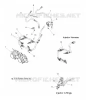 SISTEMA DE COMBUSTIBLE, RAIL, LINES and CUERPO DE MARIPOSA