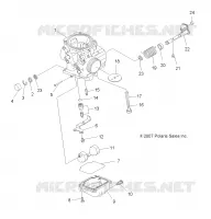 MOTOR, CARBURADOR, LOWER