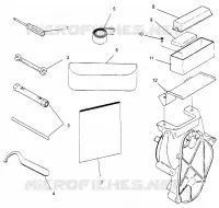 KIT DE HERRAMIENTA 600 XCR SP 0965677 AND EUROPEAN 600 XCR SP E965677 (4932063206C007)