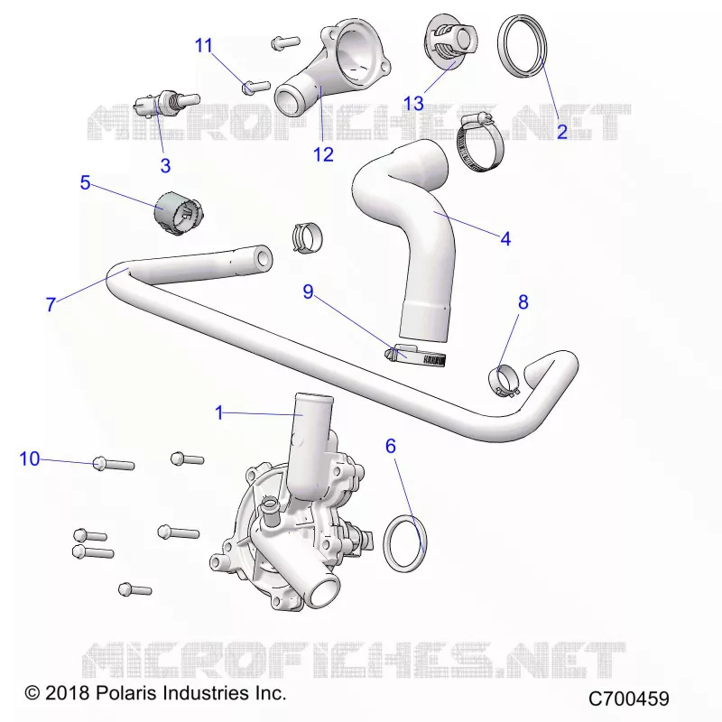MOTOR, WATERPUMP AND BYPASS