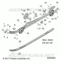 SUSPENSION, RAIL MOUNTING