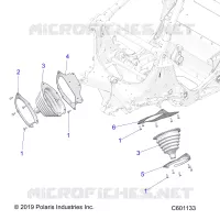 CHASIS, TIE ROD BOOT ASM.