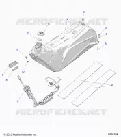SISTEMA DE COMBUSTIBLE, FUEL TANK AND PUMP