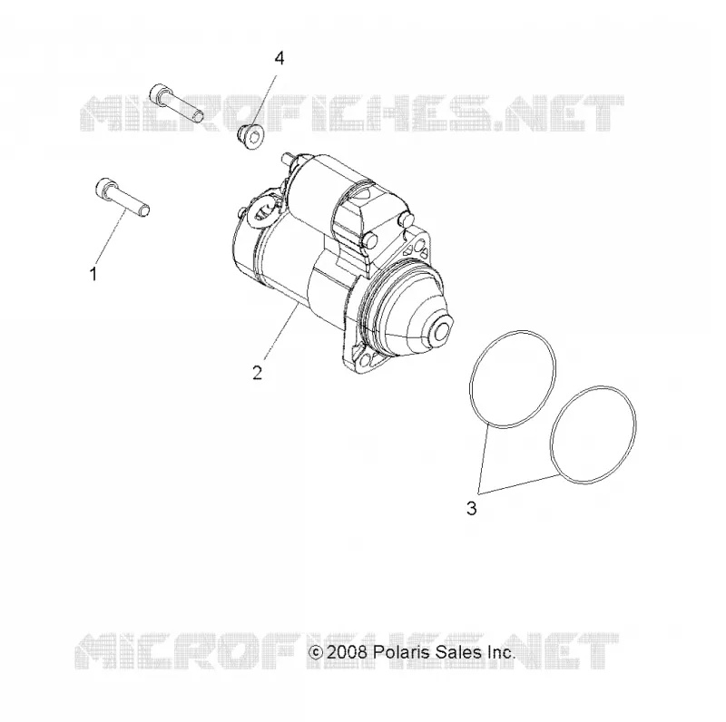 MOTOR, STARTING SYSTEM
