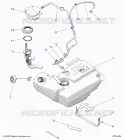 SISTEMA DE COMBUSTIBLE, FUEL TANK