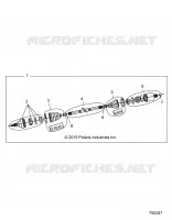 TREN, FRONT HALF SHAFT