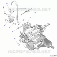 TREN, MAIN GEARCASE MOUNTING