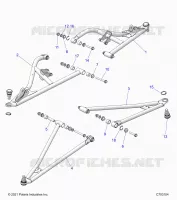 SUSPENSIÃ“N DELANTERA CONTROL ARMS