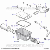 ENGINE, TOMA DE AIRE SYSTEM