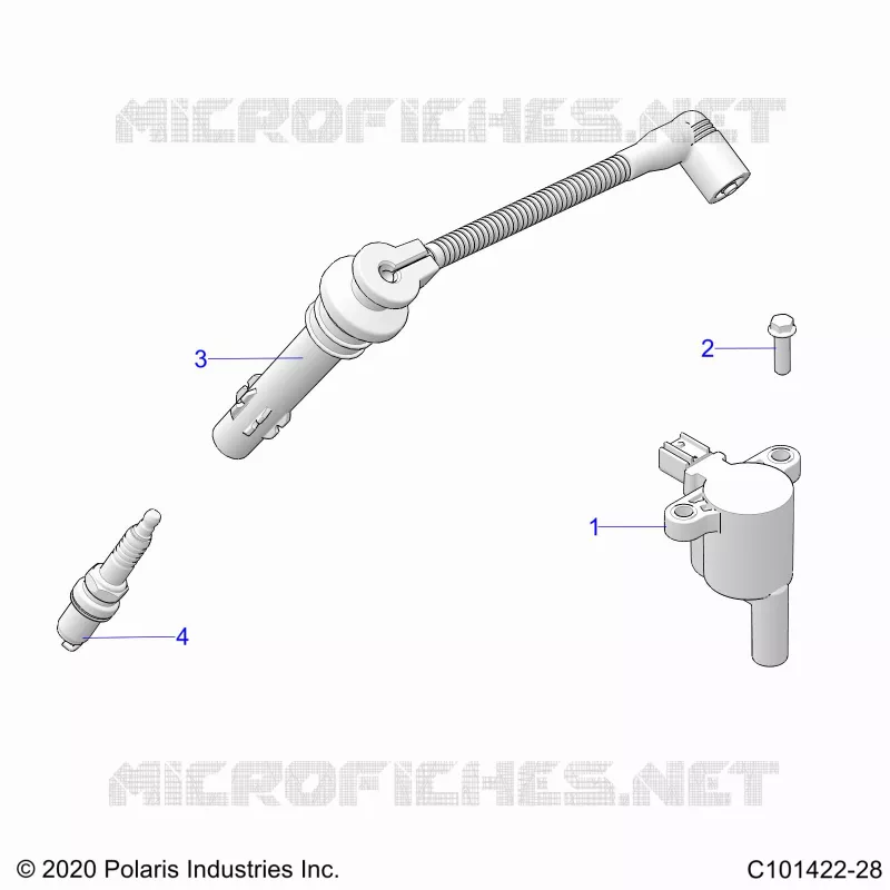 ELECTRICA, IGNITION COIL, WIRE AND SPARK PLUG