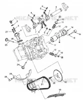 ESCAPE DE ADMISION Magnum 6X6 W97AE42A and Swedish Magnum 6X6 S97AE42E (4940754075D011)