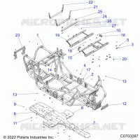 CHASSIS, MAIN FRAME AND ESQUÃD PLATES