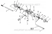 TRASERO ARM PAR LITE GT 0943133 and STARLITE GT 0943127 (49250125010020)