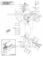 MONTAJE DEL DEPOSITO DE COMBUSTIBLE-SCRAMBLER (4911701170014A)