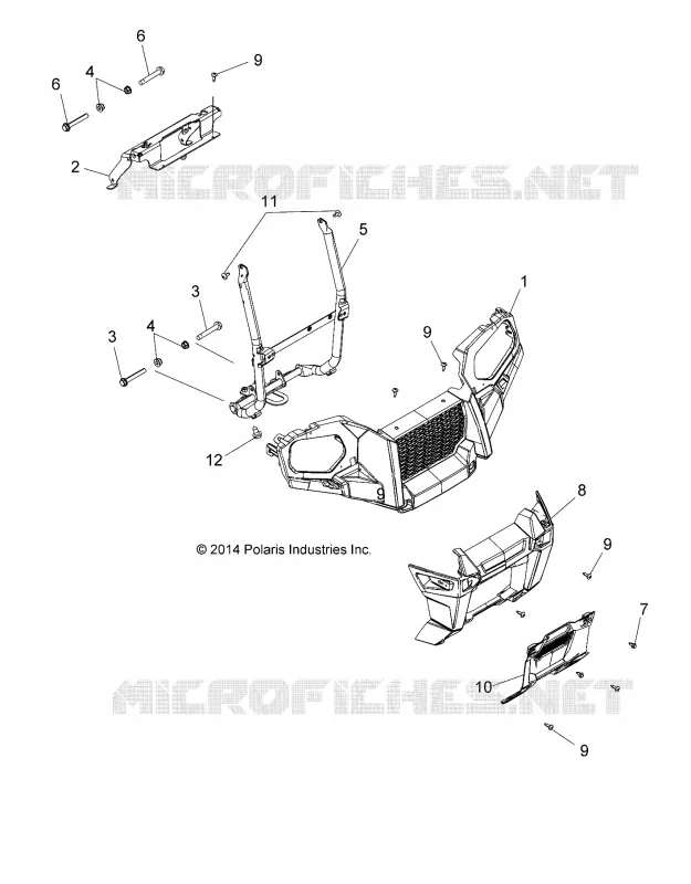 PARACHOQUES DELANTERO AND MOUNTING