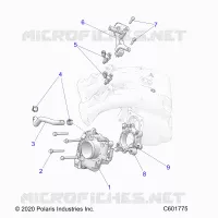 SISTEMA DE COMBUSTIBLE, THROTTLE BODY/FUEL RAIL